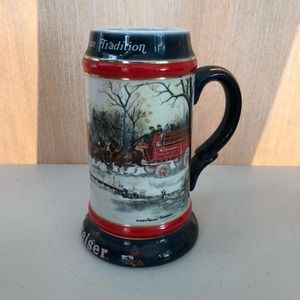 BUDWEISER 1990 Clydesdale Beer Stein